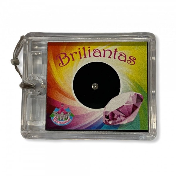 Briliantas 0.032 ct W-SI sertifikuotas 011041
